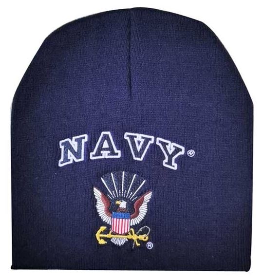 Military Beanie - U.S. Navy Eagle WIN602P