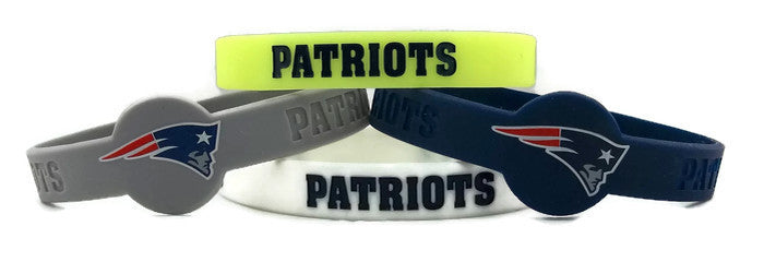 NFL New England Patriots Bracelet - 4 Piece Set