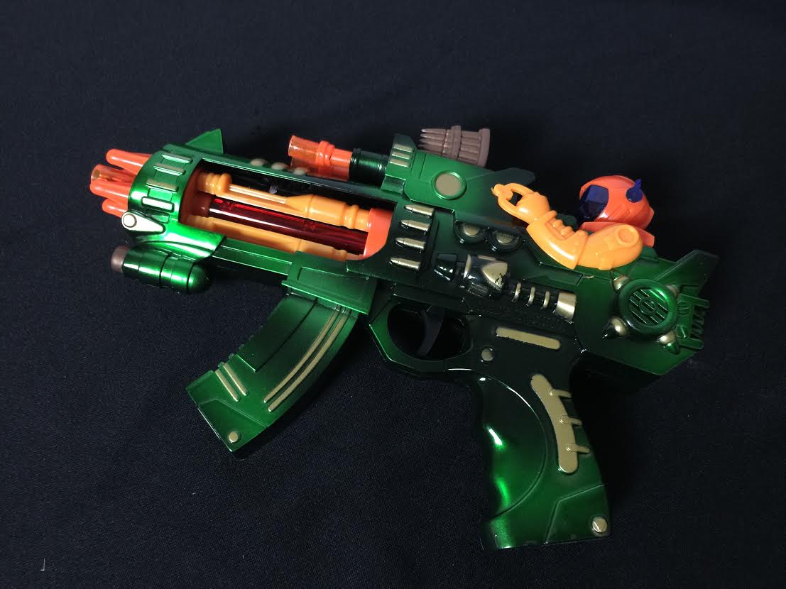 Gun with Man 250