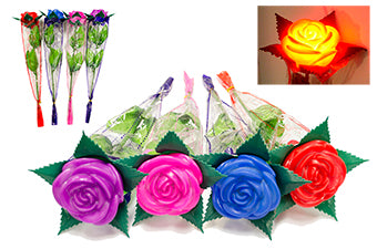 Light Up Rose Assorted- Multi Color Sold by the Dozen