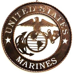 Texas Decor - Metal LG18104 Marine 18''