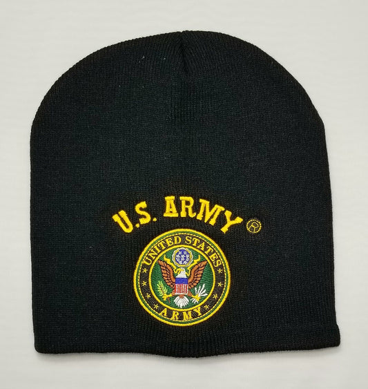 Military Beanie - U.S. Army W/Seal