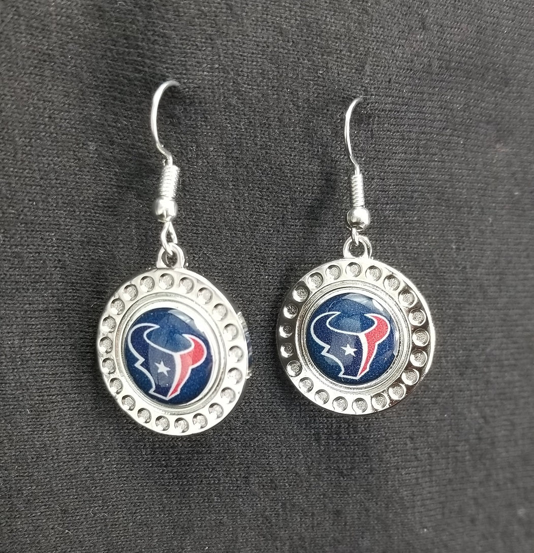 NFL Houston Texans Dimple Earring
