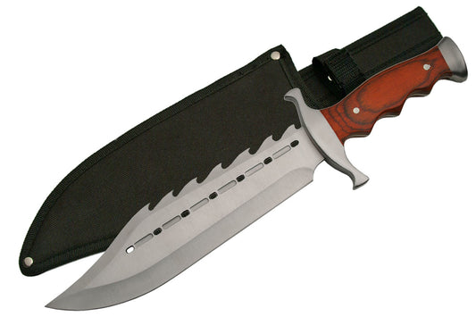 Knife 211398 15'' Gator Back Bowie