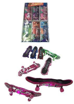 Finger Skateboard With Light 6614 SOLD BY THE DOZEN