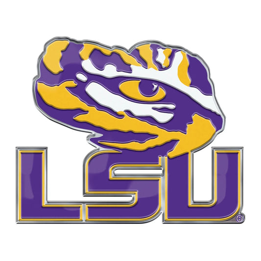 NCAA LSU TIGERS AUTO EMBLEM