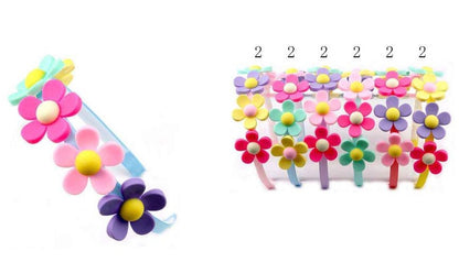 Head Band - Bead Assorted SOLD BY THE DOZEN