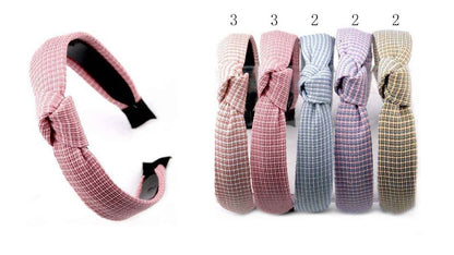 Head Band - Bead Assorted SOLD BY THE DOZEN