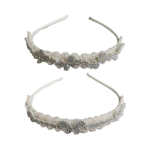 Head Band - Bead Assorted SOLD BY THE DOZEN