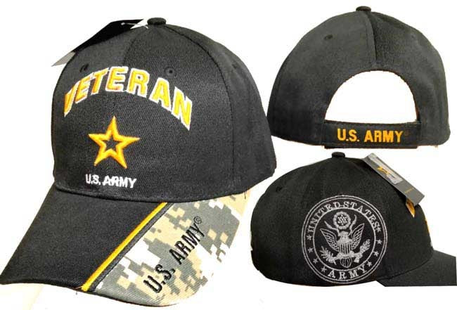 United States Army Hat - Veteran Logo CAP591M