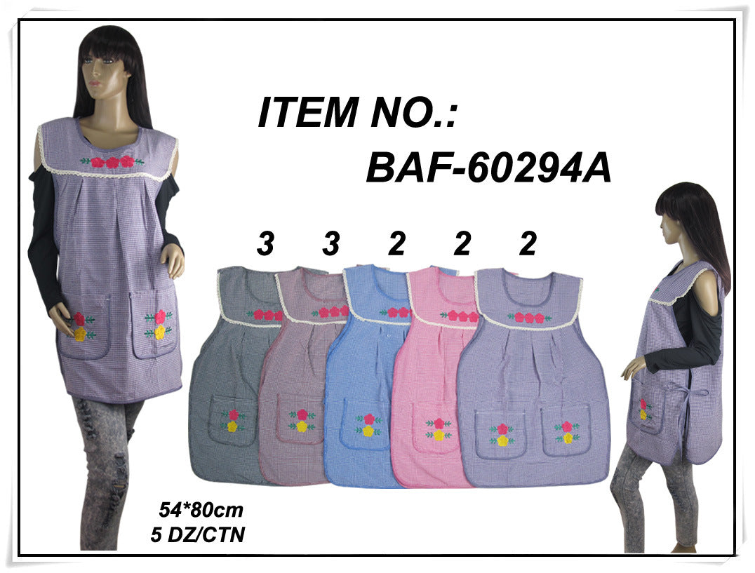 APRON FLOWER PINAFORE BAF6029A