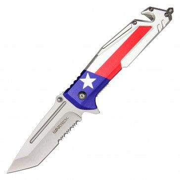 KNIFE - PWT443TX TEXAS FLAG