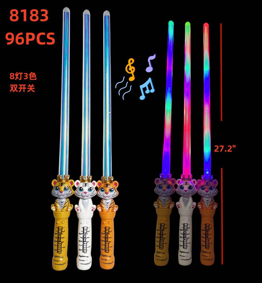 TIGER SWORD WITH SOUND AND LIGHT