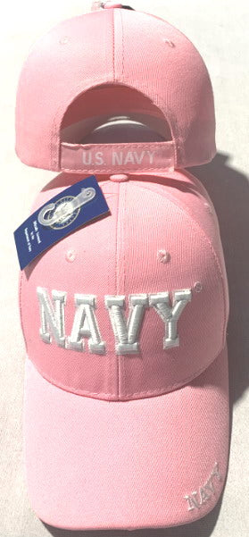 NAVY HAT PINK