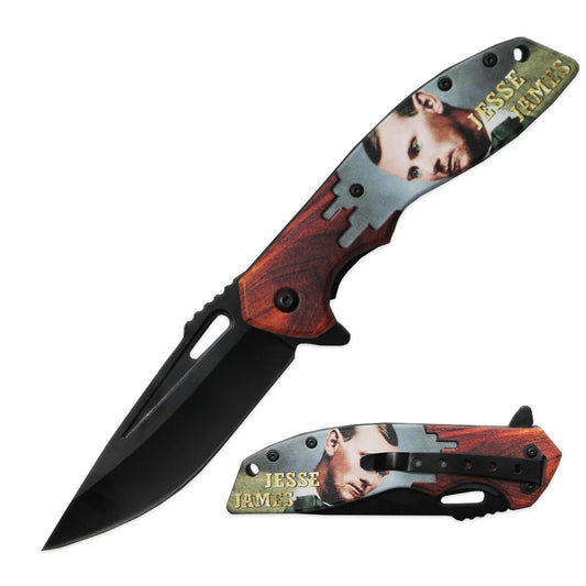 KNIFE PK3106-JJ 4.5IN JESSE JAMES