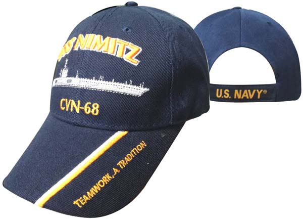 NAVY HAT USS NIMITZ CAP550R CVN-68