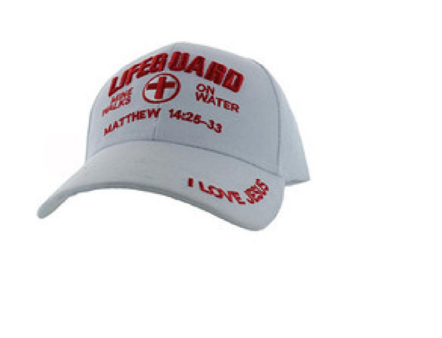 CAP-LIFEGUARD I LOVE JESUS