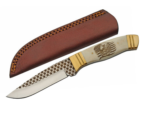 KNIFE DH-8038 8.25IN BONE EAGLE
