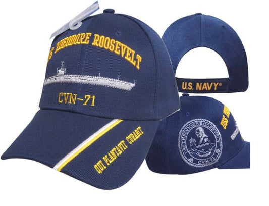 NAVY HAT USS THEODORE ROOSEVELT