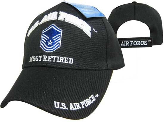 AIR FORCE HAT MSGT RETIRED