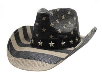 STRAW HAT USA BLACK 3830F