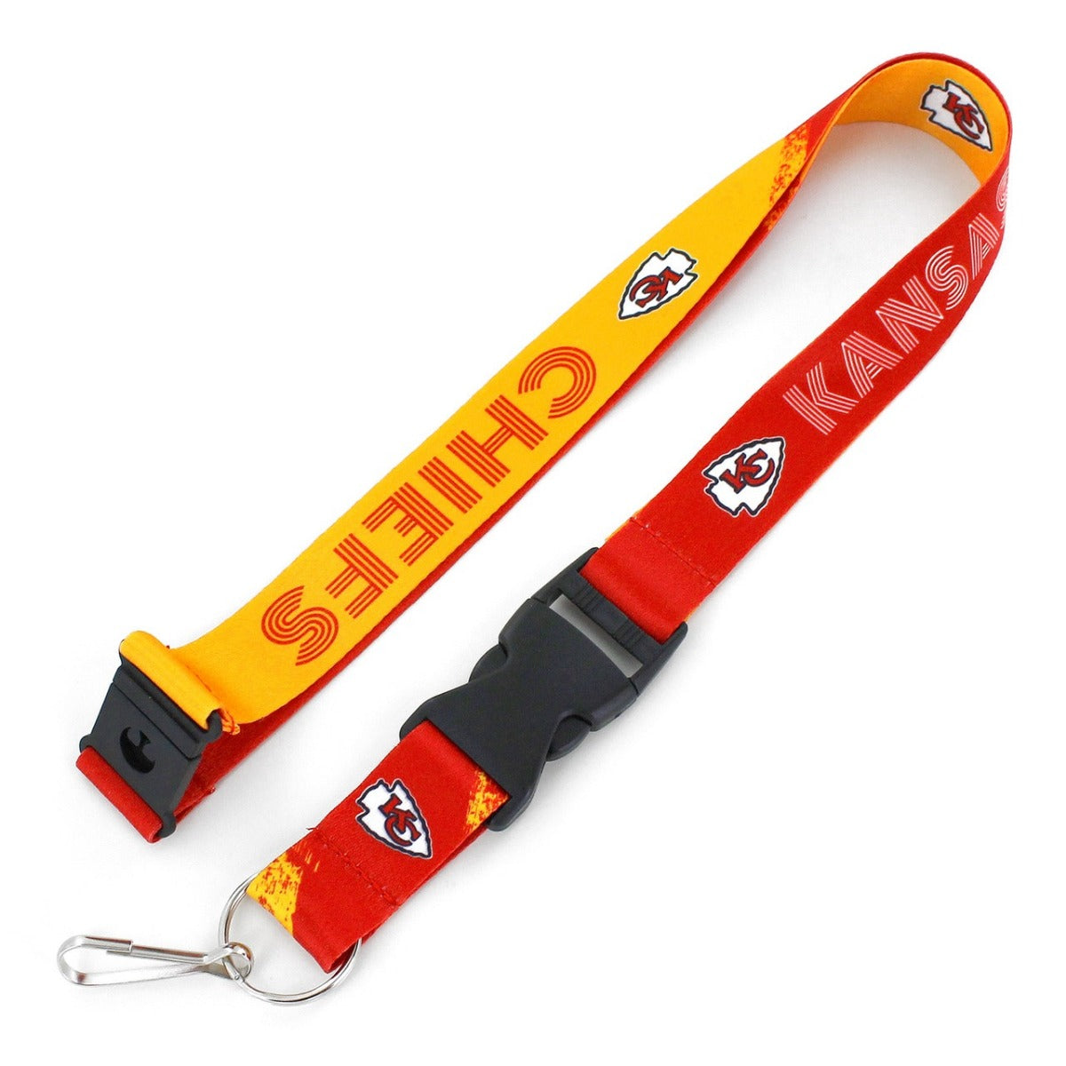 KANSAS CITY CHIEFS-LANYARD CROSSFADE