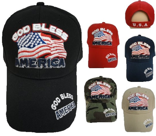 CAP-GOD BLESS AMERICA HT99