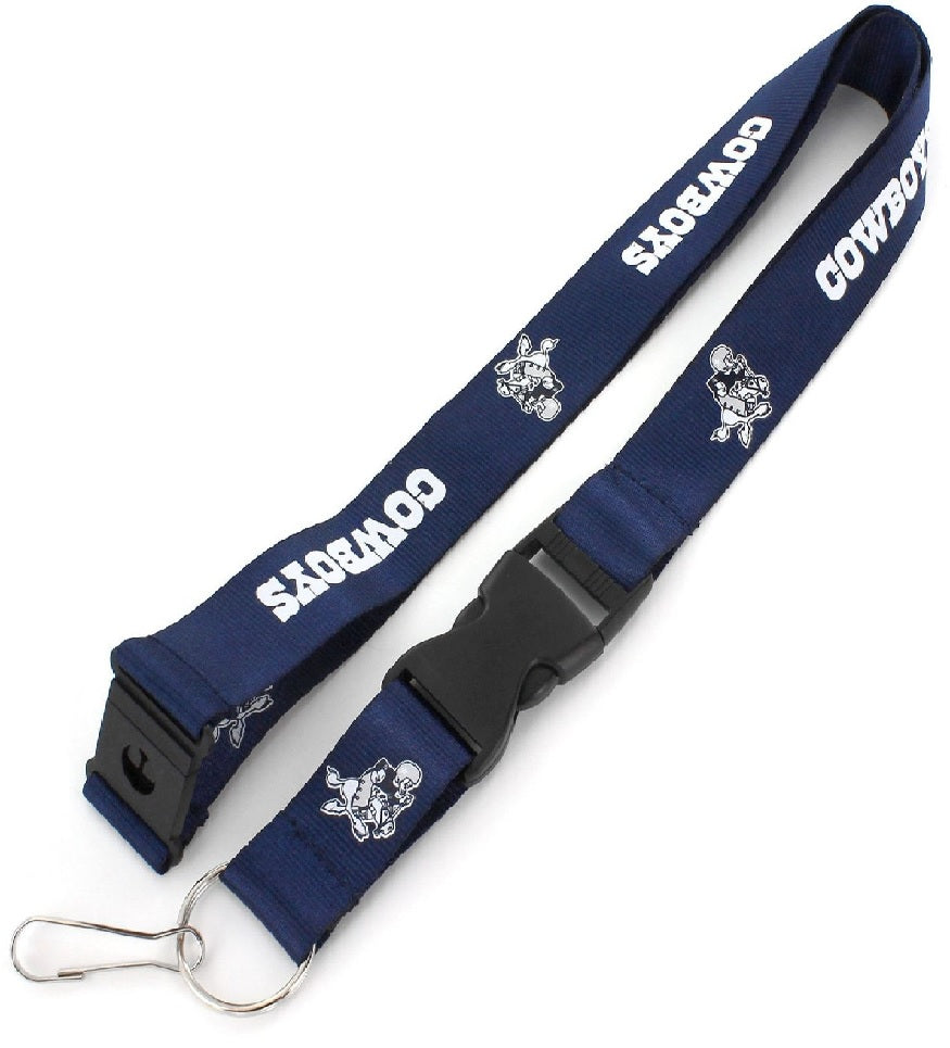 DALLAS COWBOYS-LANYARD BLUE THROWBACK