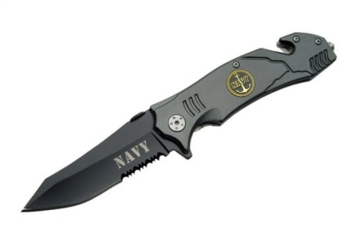 KNIFE 300114-NV NAVY RESCUE