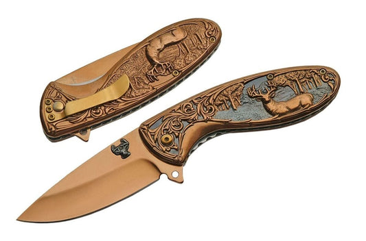 KNIFE 300428-RG ROSE GOLD 4.5 IN