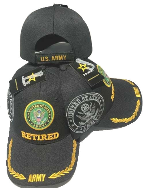 ARMY HAT RETIRED LEAVES CAP591Y