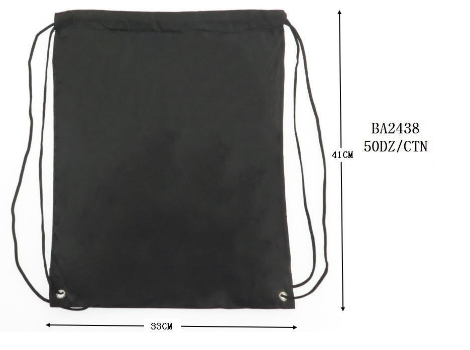 DRAWSTRING BACKPACKS SOLD BY THE DOZEN BA2438