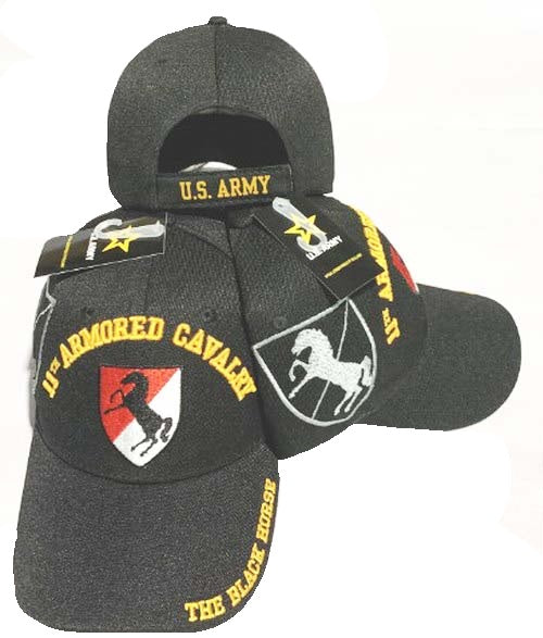 ARMY HAT 11TH ARMORED CAP629A