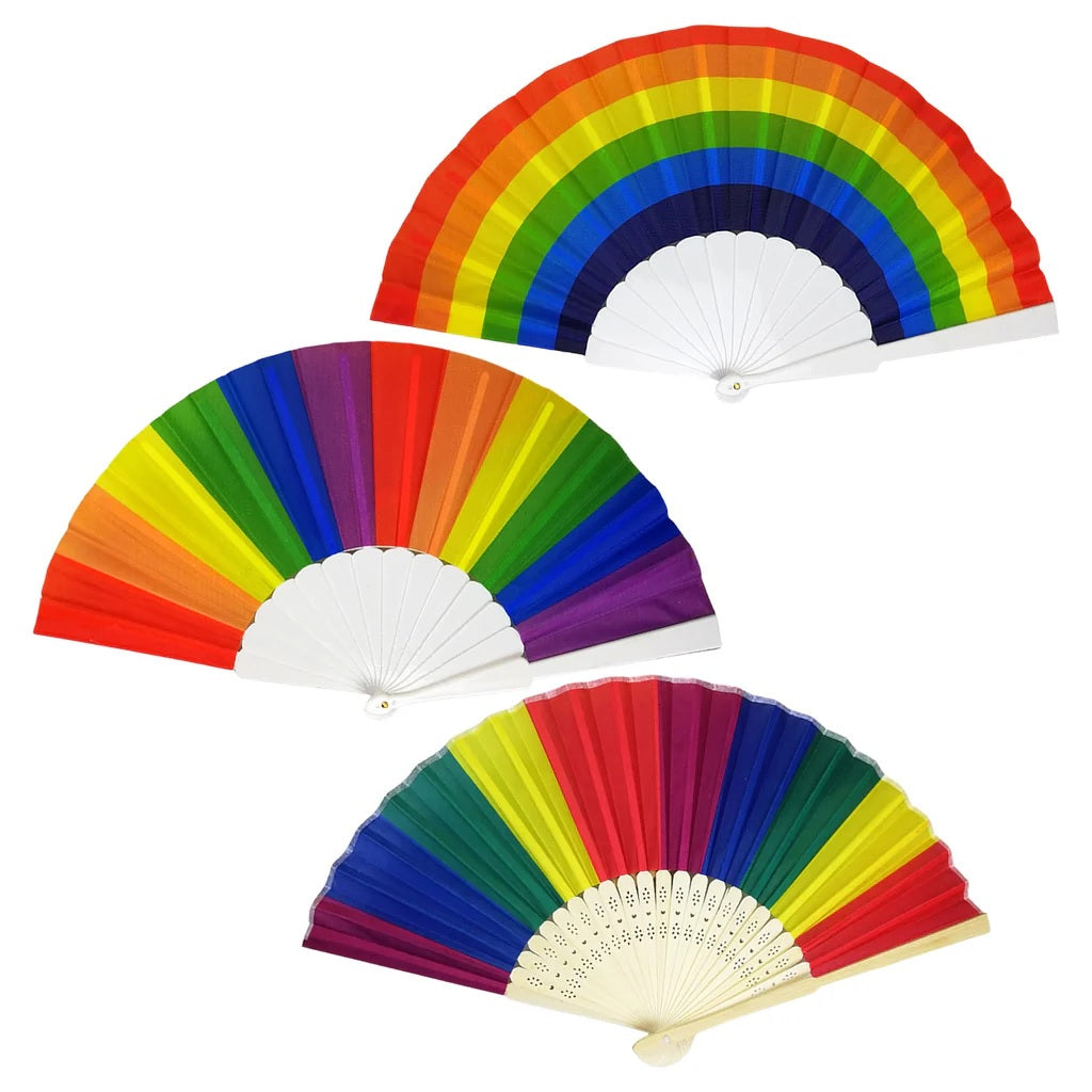 FAN RAINBOW, YFN2024, DYR0827 SOLD BY THE DOZEN