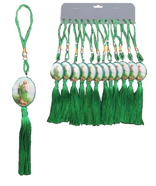 CAR PENDANT KY-731, ST JUDE SOLD BY THE DOZEN