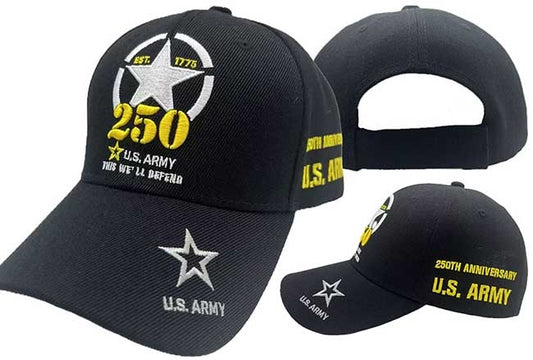 ARMY HAT 250TH ANNIVERSARY 250B