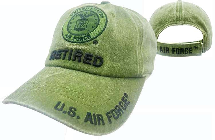 AIR FORCE HAT WASH RET OD 522CG