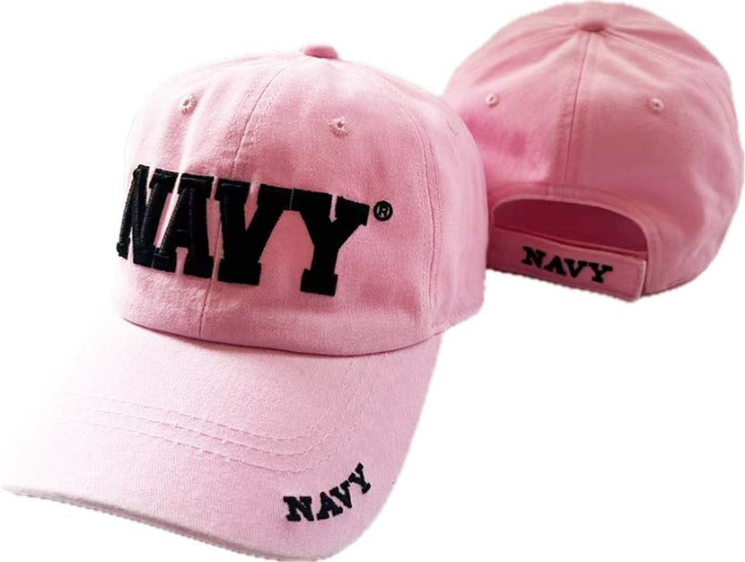 NAVY HAT PINK NAVY BK 505BP