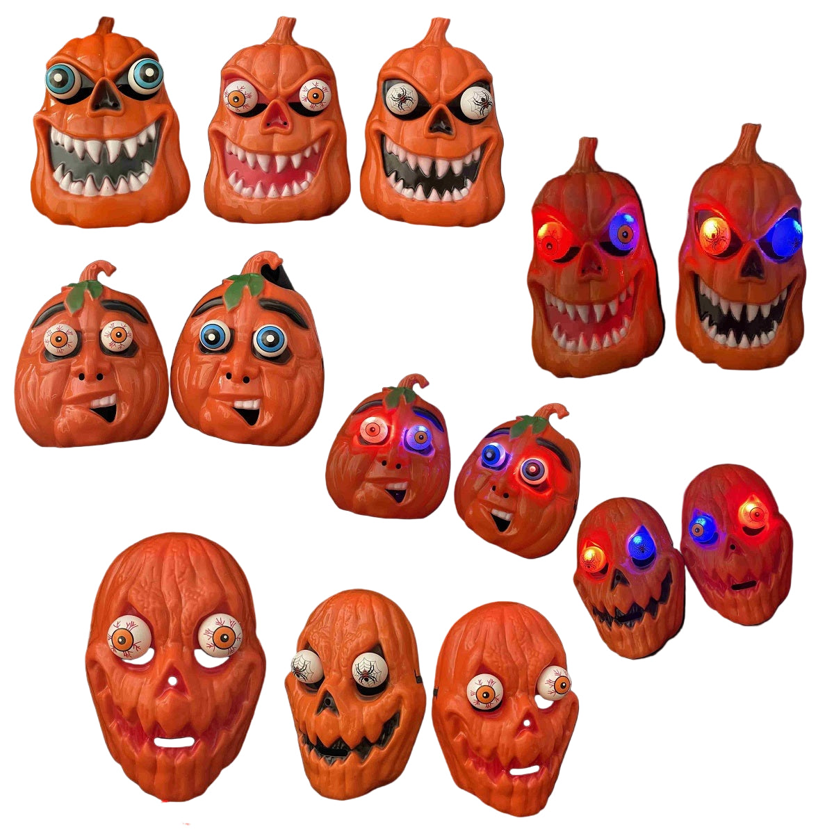 MASK LED PUMPKIN 3476
