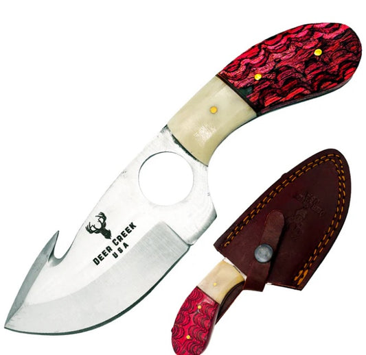 KNIFE DC-020 7.25 IN BONE/WOOD