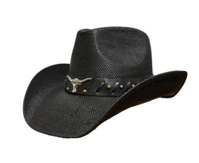 STRAW HAT ST-090BK, LONGHORN