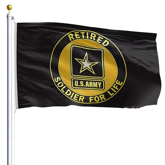 FLAG-ARMY SOLDIER FOR LIFE