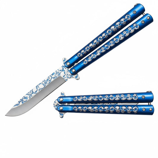 KNIFE BF1702-BL BUTTERFLY TRAINER