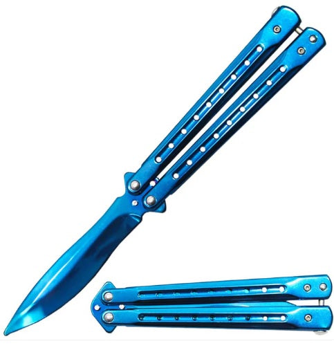 KNIFE BF1697-BL BUTTERFLY TRAINER