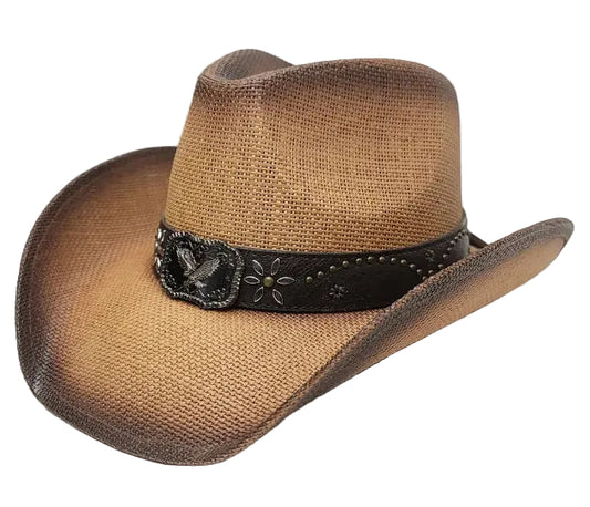 STRAW HAT ST-098BROWN, EAGLE