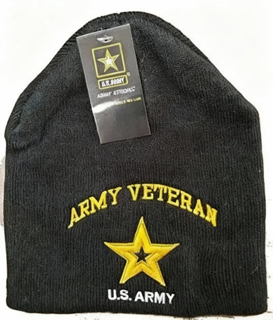 ARMY BEANIE VET AND STAR 581A
