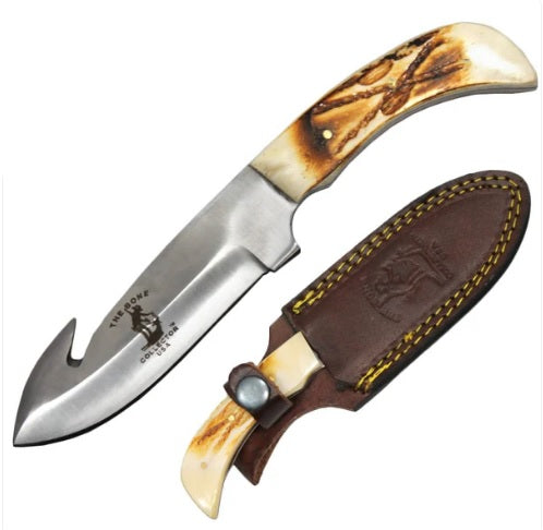 KNIFE BC-803  7.25 IN BONE