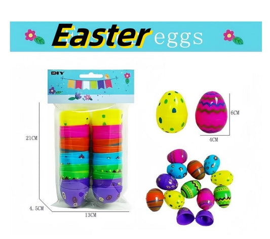 EASTER EGG W/DESIGN DPD-2113- SOLD BY THE DOZEN