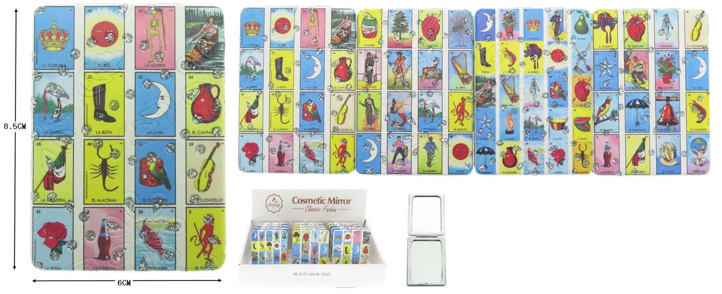 MIRROR 247005 LOTERIA-SOLD BY THE DOZEN