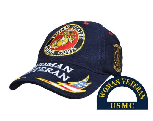 CAP-MARINE WOMAN VET CP00320